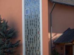 Treppenhausverglasung alt
